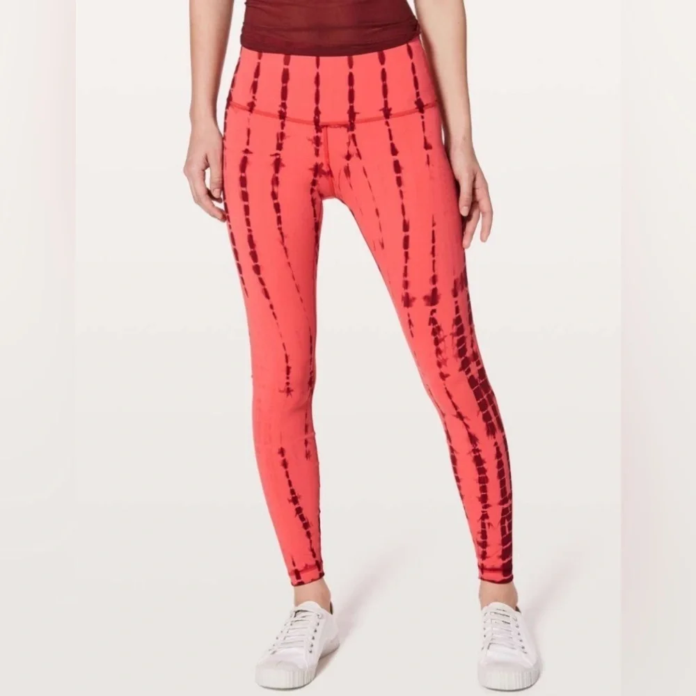 Lululemon Wunder Under Hi-Rise Tight* Shibori Full-On Luxtreme 28